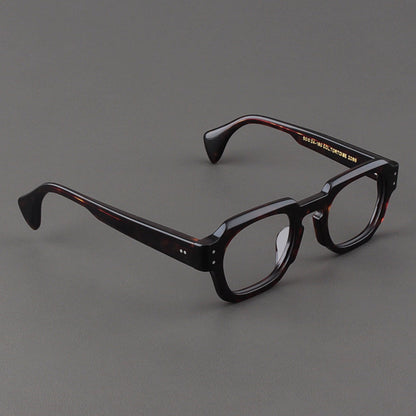 Importé – Monture Large Lunettes Rétro Mixte