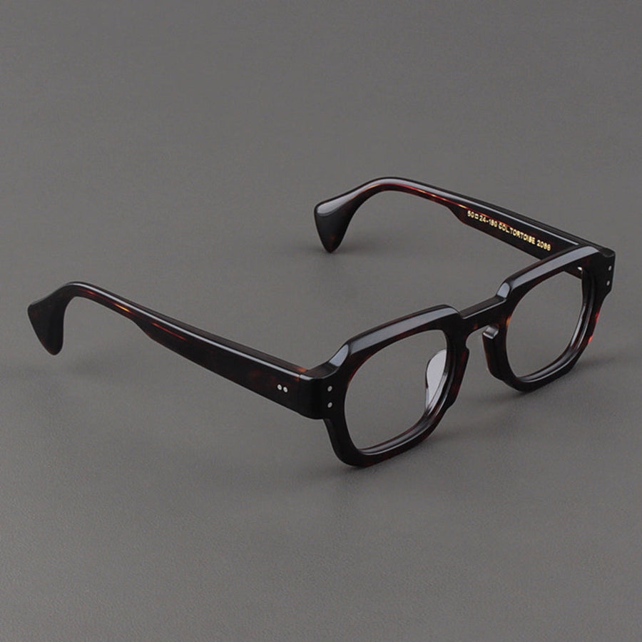 Importé – Monture Large Lunettes Rétro Mixte