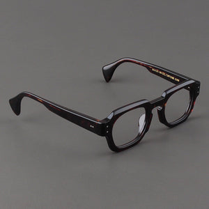 Importé – Monture Large Lunettes Rétro Mixte