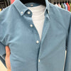 Importé - Chemise Homme Manches Longues Pur Coton