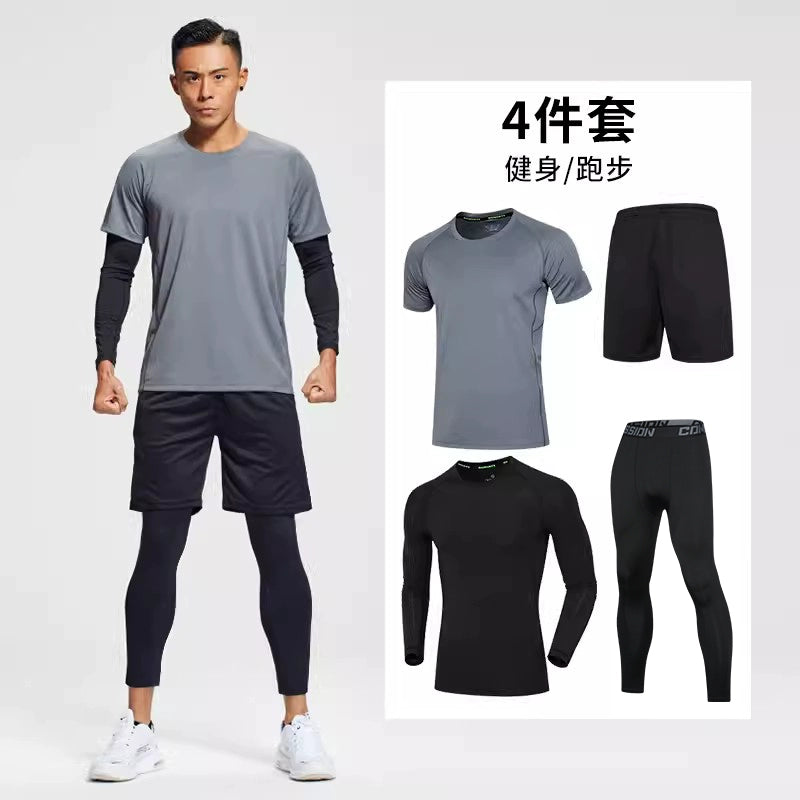 Importé - Ensemble jogging Homme 4 Pièces Fitness Sport