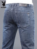 Importé - Playboy Pantalon Slim Fit Homme Jean Stretch