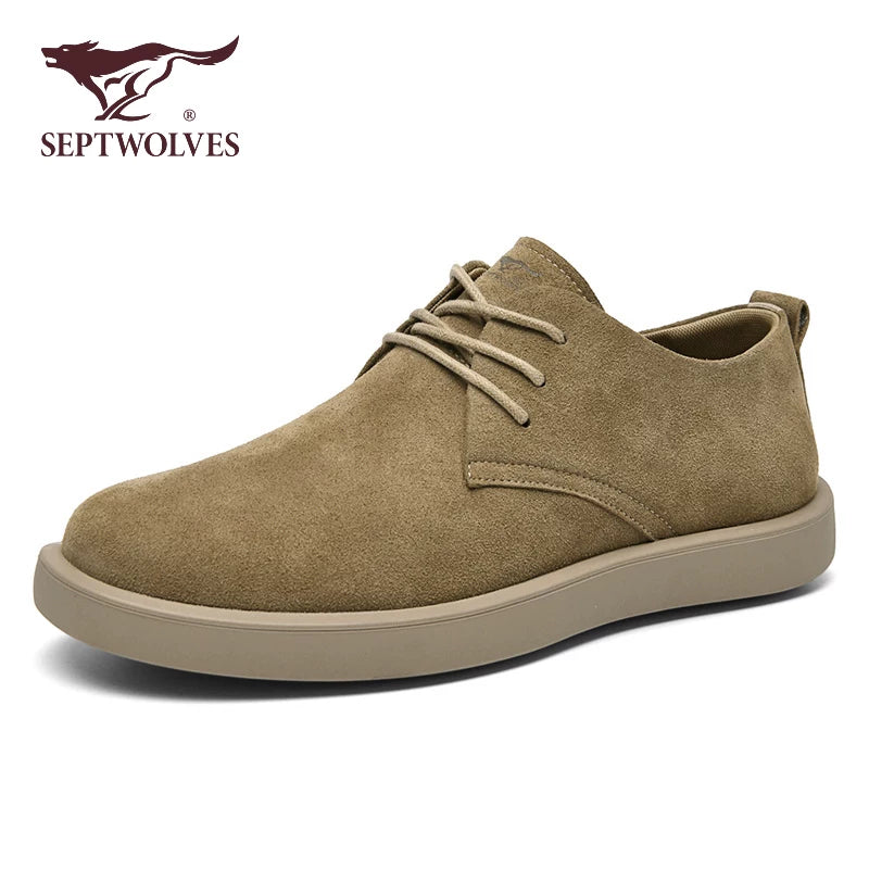 Importé - Chaussure Homme Sneakers En Cuir De Daim