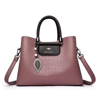 Importé - Sac À Mains Femme En Cuir PU A Motif Croco