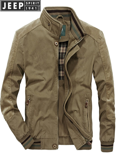 Importé - JEEP SPIRIT Jacket Coton Velours Manche Longue