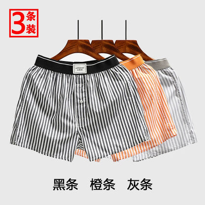Importé - Lot x3 Culottes Homme Pur Coton