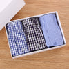 Importé - Lot 3 Boxers Pur Coton Sport Homme Grande Taille