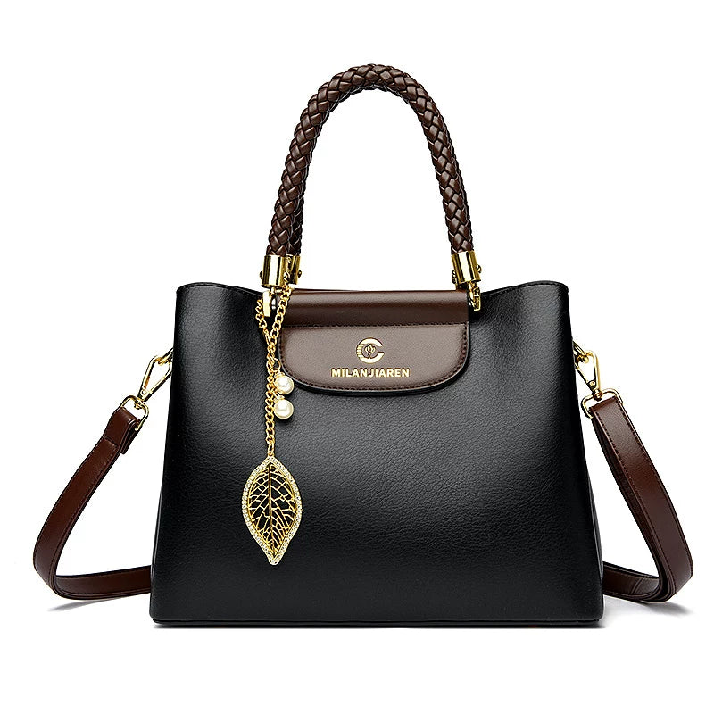 Importé - Sac À Mains Tendance Femme En Cuir Véritable