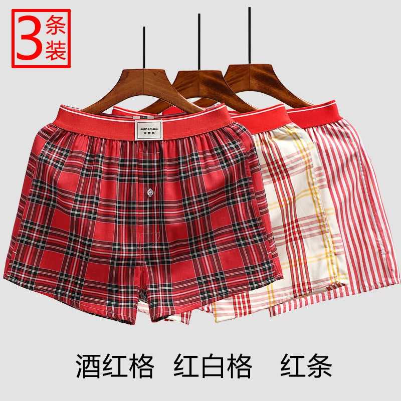 Importé - Lot x3 Culottes Homme Pur Coton