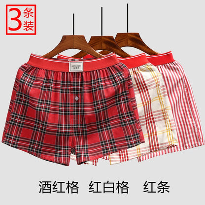 Importé - Lot x3 Culottes Homme Pur Coton