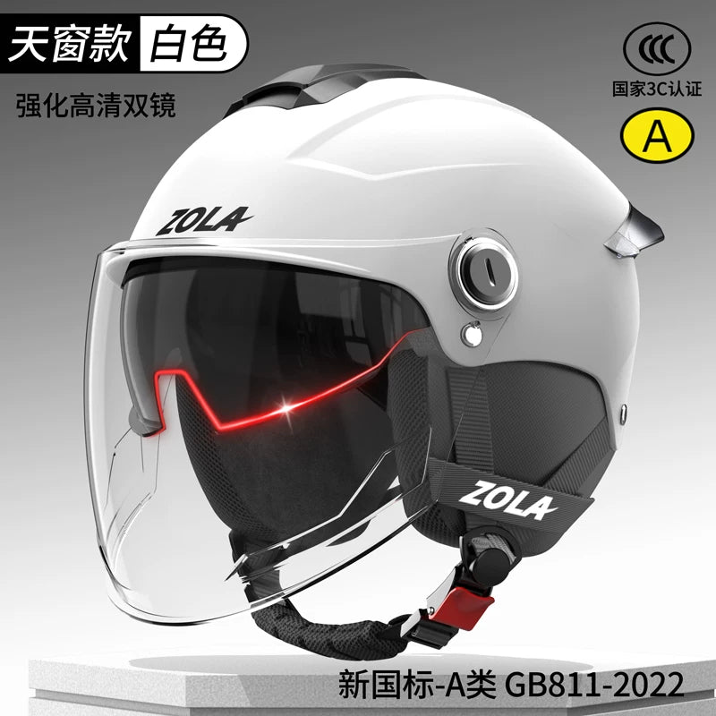 Importé - Casque Blindé Anti-Choc Protection Moto Velo