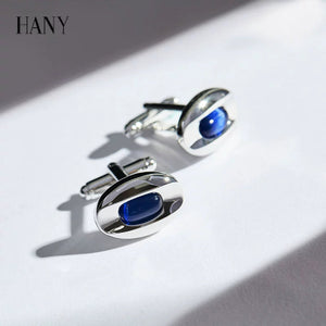 Importé - HANY  Boutons de Manchettes Homme - Œil de Léto