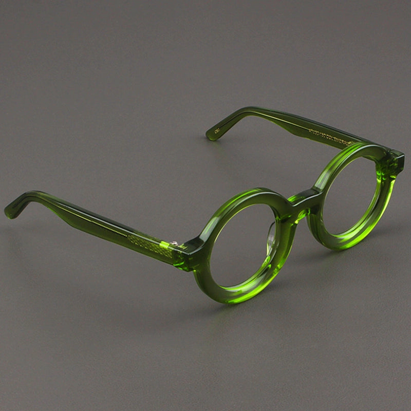 Importé – Monture Large Lunettes Rétro Mixte