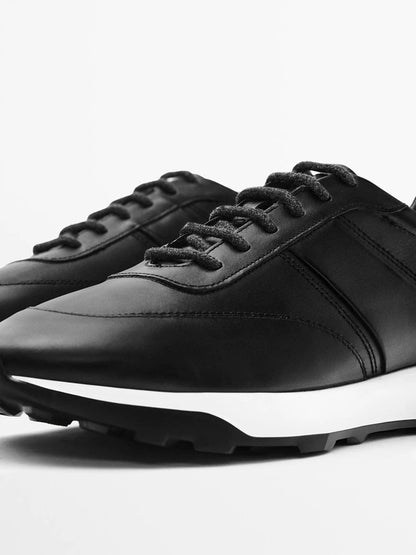 Importé - Chaussure Homme Sport Décontractées En Cuir Véritable