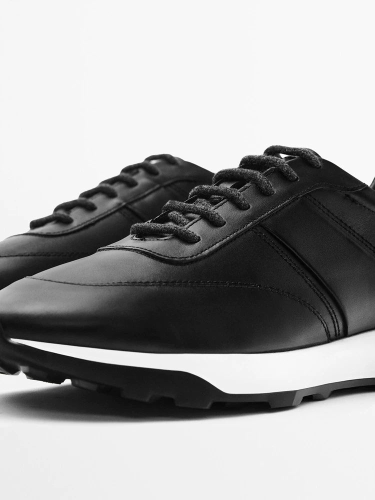 Importé - Chaussure Homme Sport Décontractées En Cuir Véritable