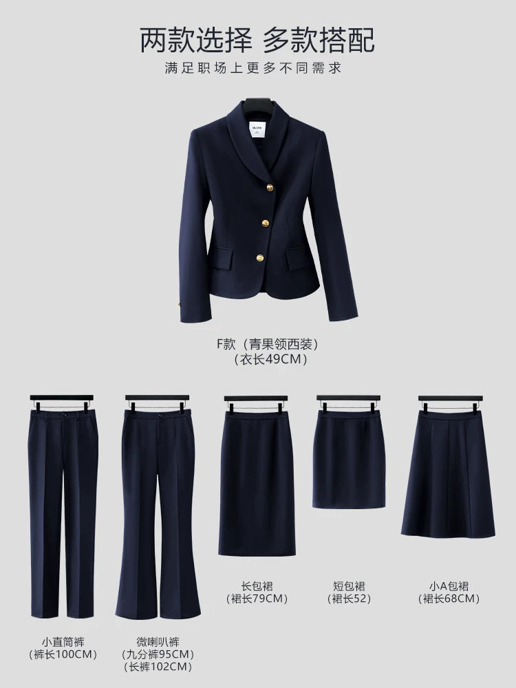 Importé - Ensemble Tailleur Femme 2-3 Pièces Slim Fit Premium