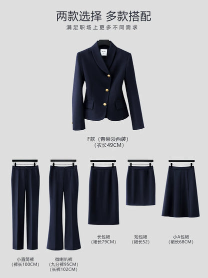 Importé - Ensemble Tailleur Femme 2-3 Pièces Slim Fit Premium