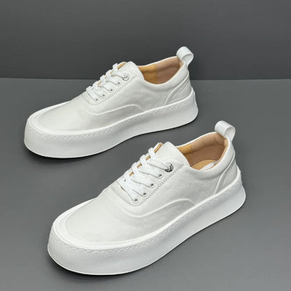 Importé - Chaussure Homme Sport Baskets à Lacets En Cuir