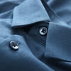 Importé - Chemise Homme Slim A Petit Col Manches Longues