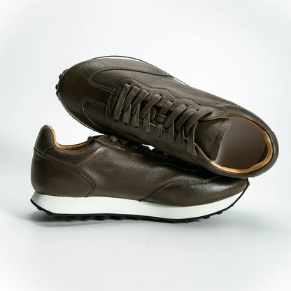Importé - Chaussure Sneakers Homme Cuir Véritable