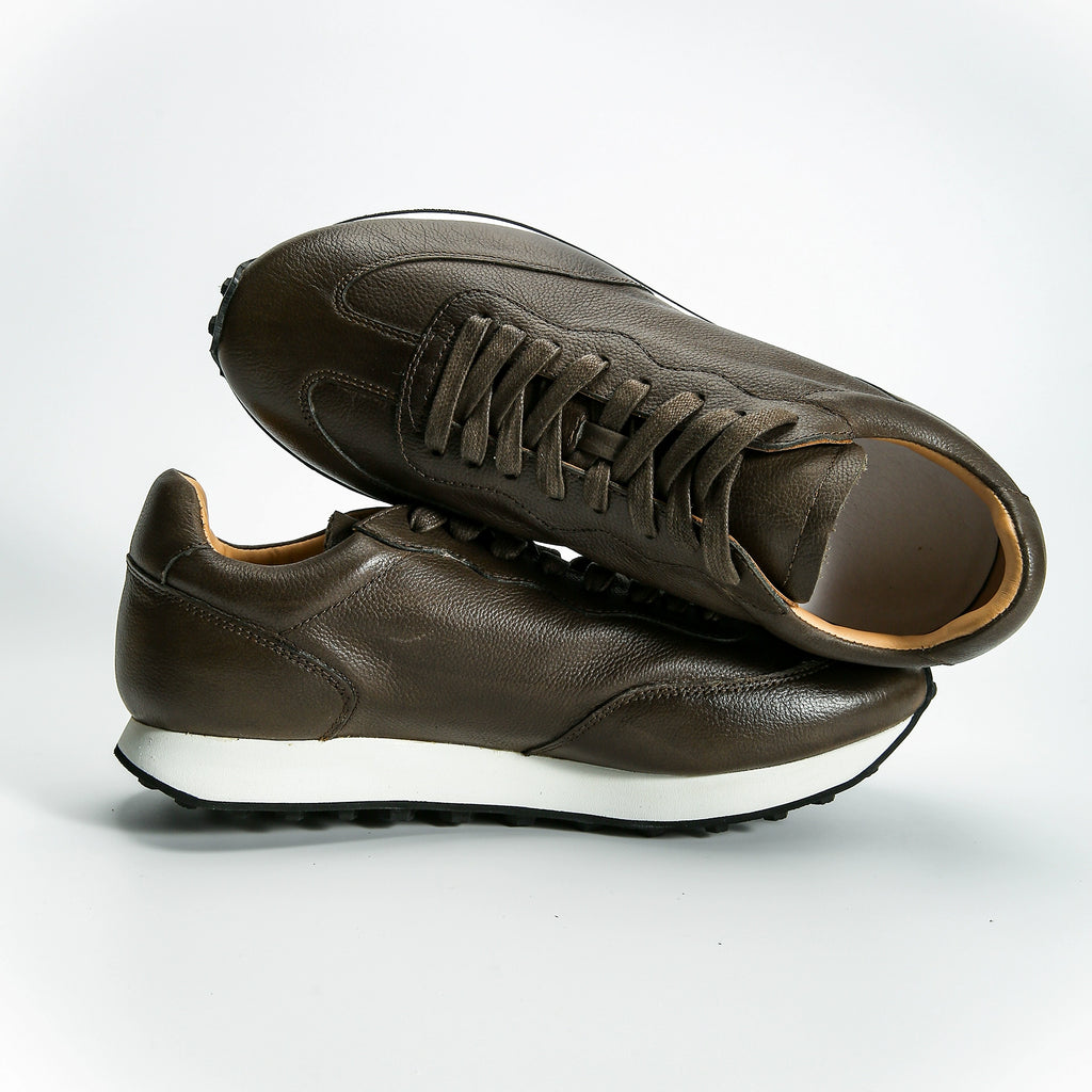 Importé - Chaussure Sneakers Homme Cuir Véritable