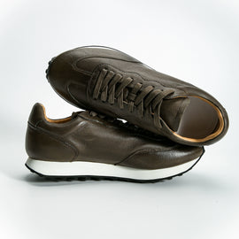 SOLDÉ - Sneakers Basket Mixte Sport Cuir - RESTE 1