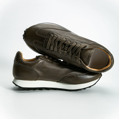 SOLDÉ - Sneakers Basket Mixte Sport Cuir - RESTE 1