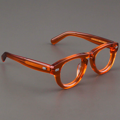 Importé – Monture Large Rétro Lunettes Mixtes