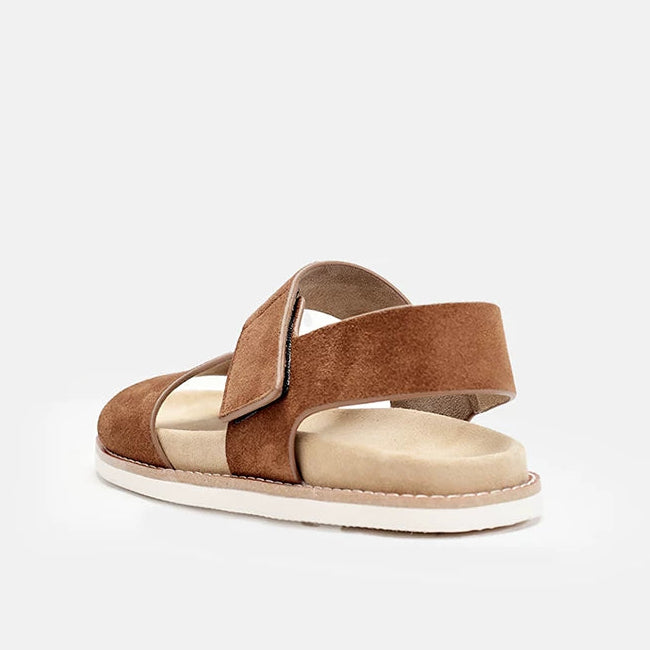 Importé - Chaussure Hommes Sandales Romaines Cuir Daim