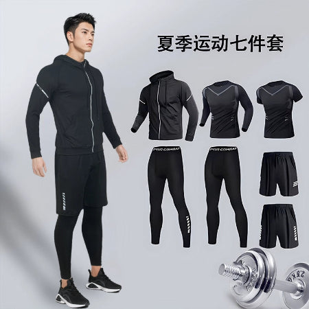 Importé - Ensemble jogging Fitness Sport Homme 5 Pièces