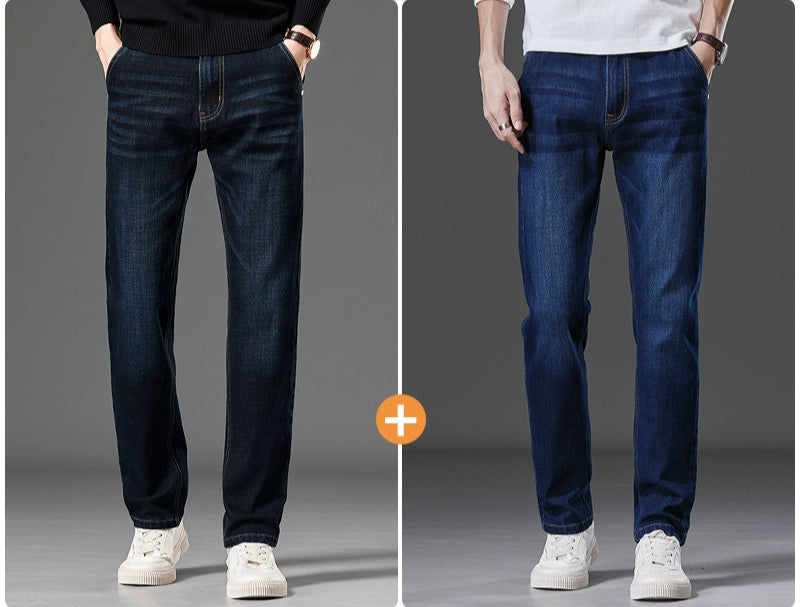Importé - Lot 2x Pantalons Jean Coton Homme Stretch