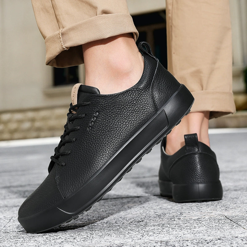 Importé - Chaussure Sport Baskets Sneakers Homme Cuir Véritable