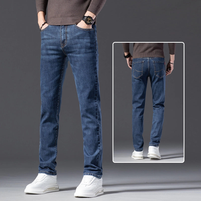 Importé - Playboy Pantalon Jean Stretch Homme Tendance