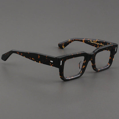 Importé – Monture Épaisse Style Rétro Lunettes Mixte