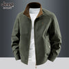 Importé - Veste Jacket Homme Col Montant Manches Longues 100% coton
