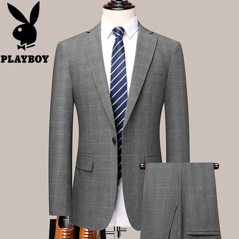 Importé - Ensemble Costume Slim Homme Playboy 2 Pièces