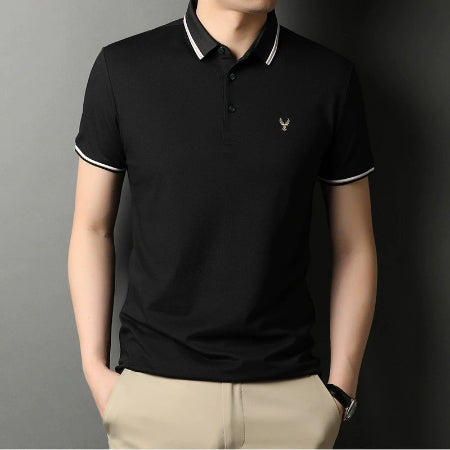 Importé - Polo En Coton Homme Tendance Manches Courtes