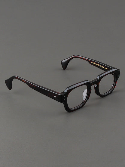 Importé – Monture Large Lunettes Rétro Mixte