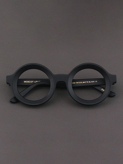 Importé – Monture Large Lunettes Rétro Mixte