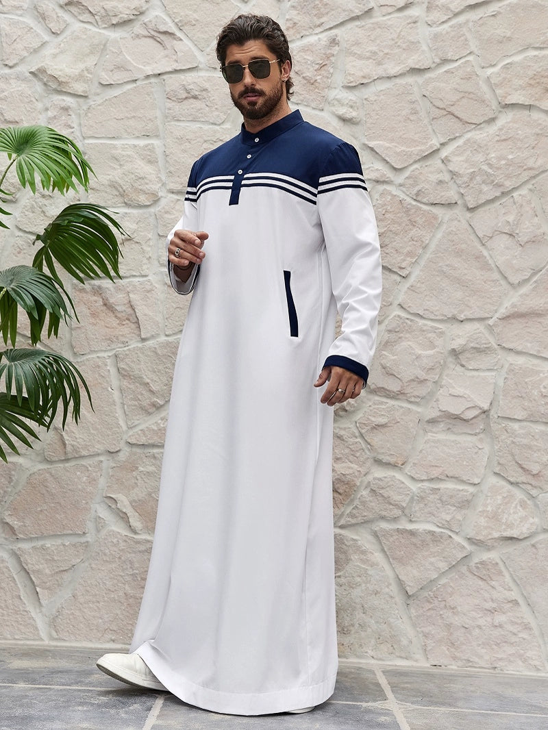 Importé - Boubou Homme Décontracté Manches Longues