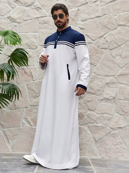 Importé - Boubou Homme Décontracté Manches Longues