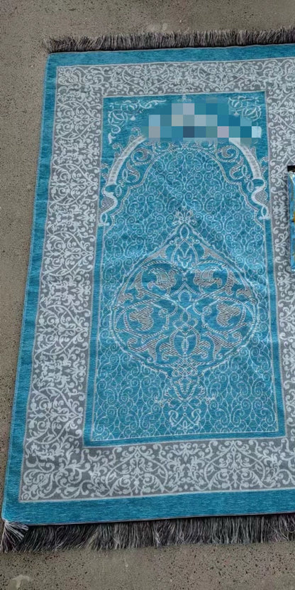 Importé -  Ensemble Coffret prière -Tapis + Chapelet