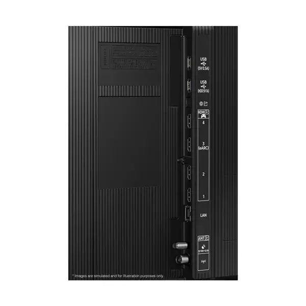 TV SAMSUNG 100″ - CONNECTÉE - ANNÉE 2025 - NEO QLED 4K UHD - WIFI - BT - USB - HDMI - ETHERNET - TÉLÉCOMMANDE RECHARGEABLE - QA100QN80HUXLY