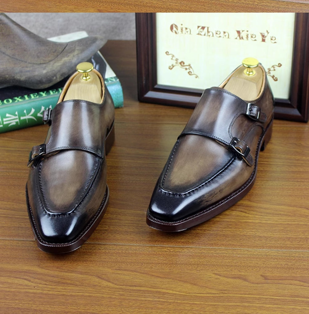 Importé - Chaussure Homme 100% Cuir Mocassin Britannique