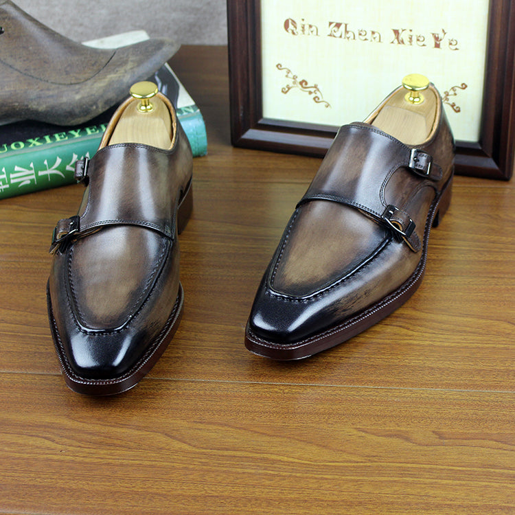 Importé - Chaussure Homme 100% Cuir Mocassin Britannique