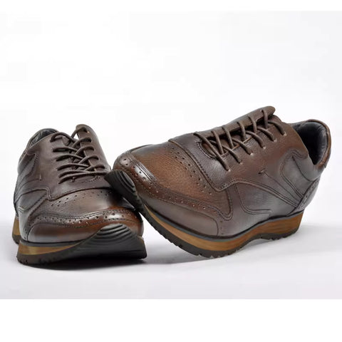 Importé - Chaussure Homme Sport Sneakers Décontracté En Cuir