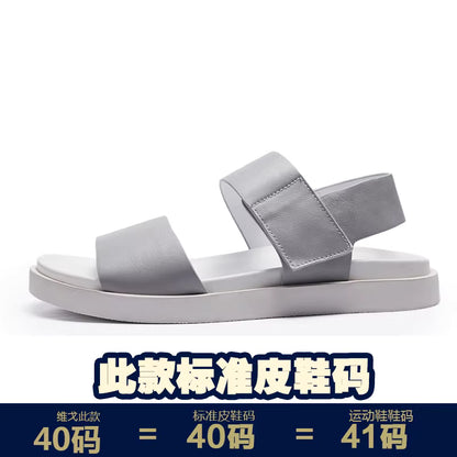 Importé - Chaussure Homme Sandales Romaines Cuir