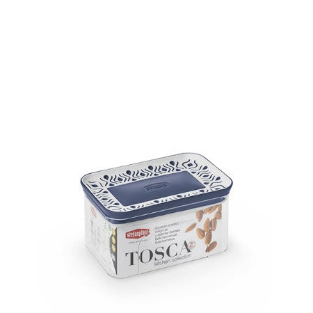 Boite A Provision En Plastique-0,7-Tosca blanc bleu