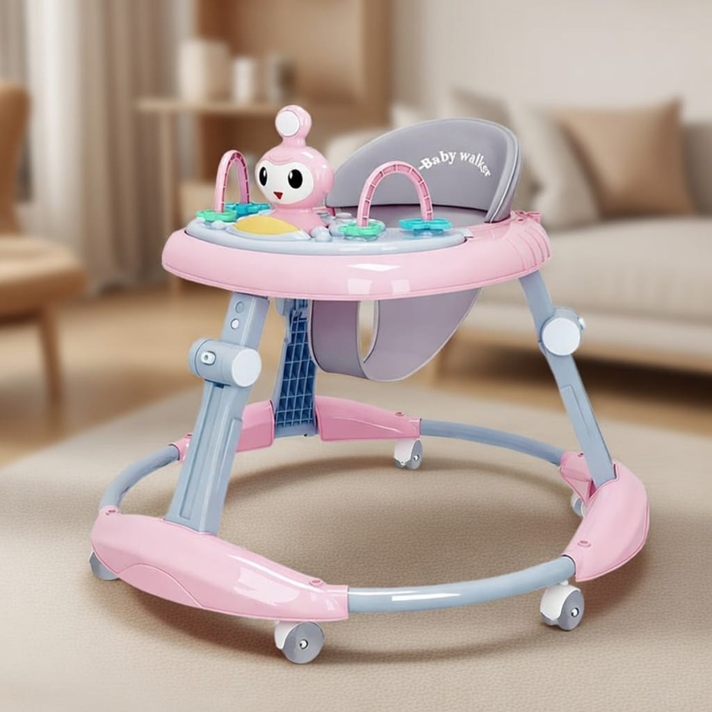 Trotteur Bébé Musical – Pliable & Réglable