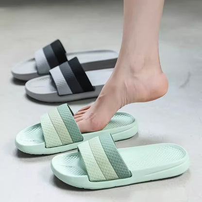 Importé - Sandale De Bain Homme Liège Style Pantoufles Antidérapants
